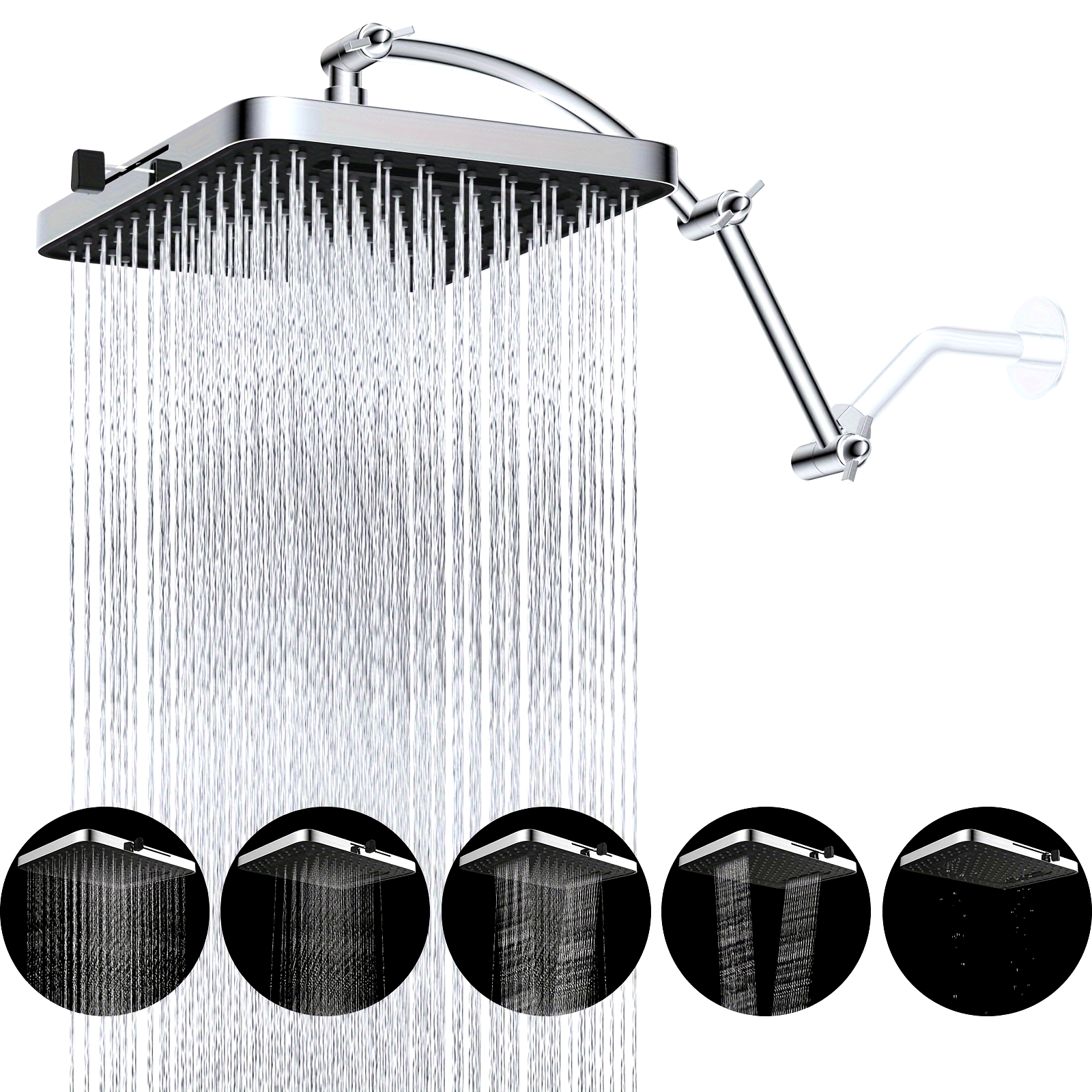 High Pressure Rain Shower Head 13\
