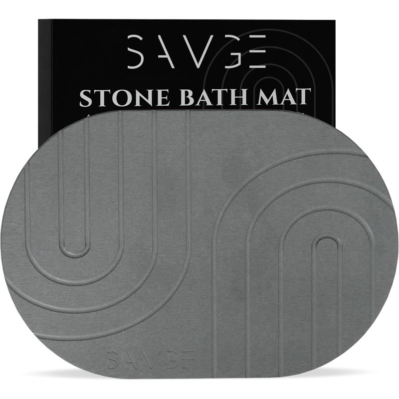 Natural Diatomite Stone Bath Mat Extra Large 24\