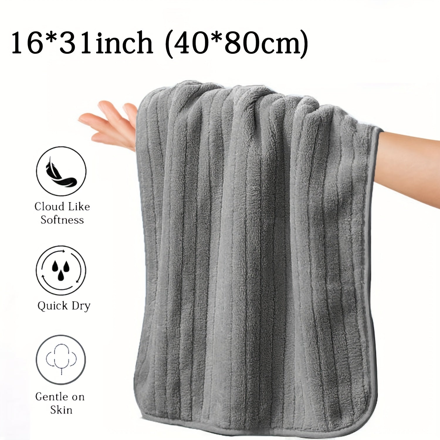 24pcs Premium Hand Towel Set, Ultra Soft Light Beige-Friendly Microfiber Towel Set, Highly Absorbent Quick Dry Hand\u002FFace Towel for Bathroom Hotel And Kitchen Towel-Home Essentials And Accessories