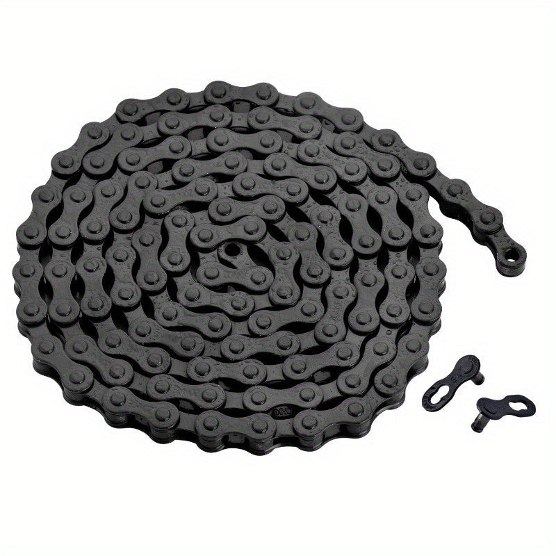 1Speed Bicycle Chain 116 Links Black 1 2\