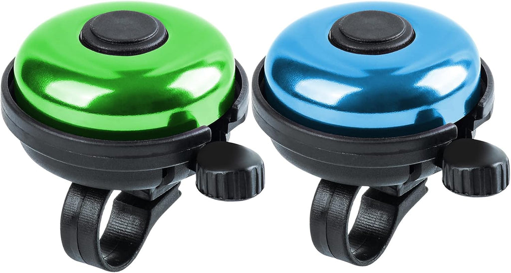 Classic Bike Bell, Aluminum Bicycle Bell, Loud Crisp Clear Sound Bicycle Bike Bell for Adults Kids