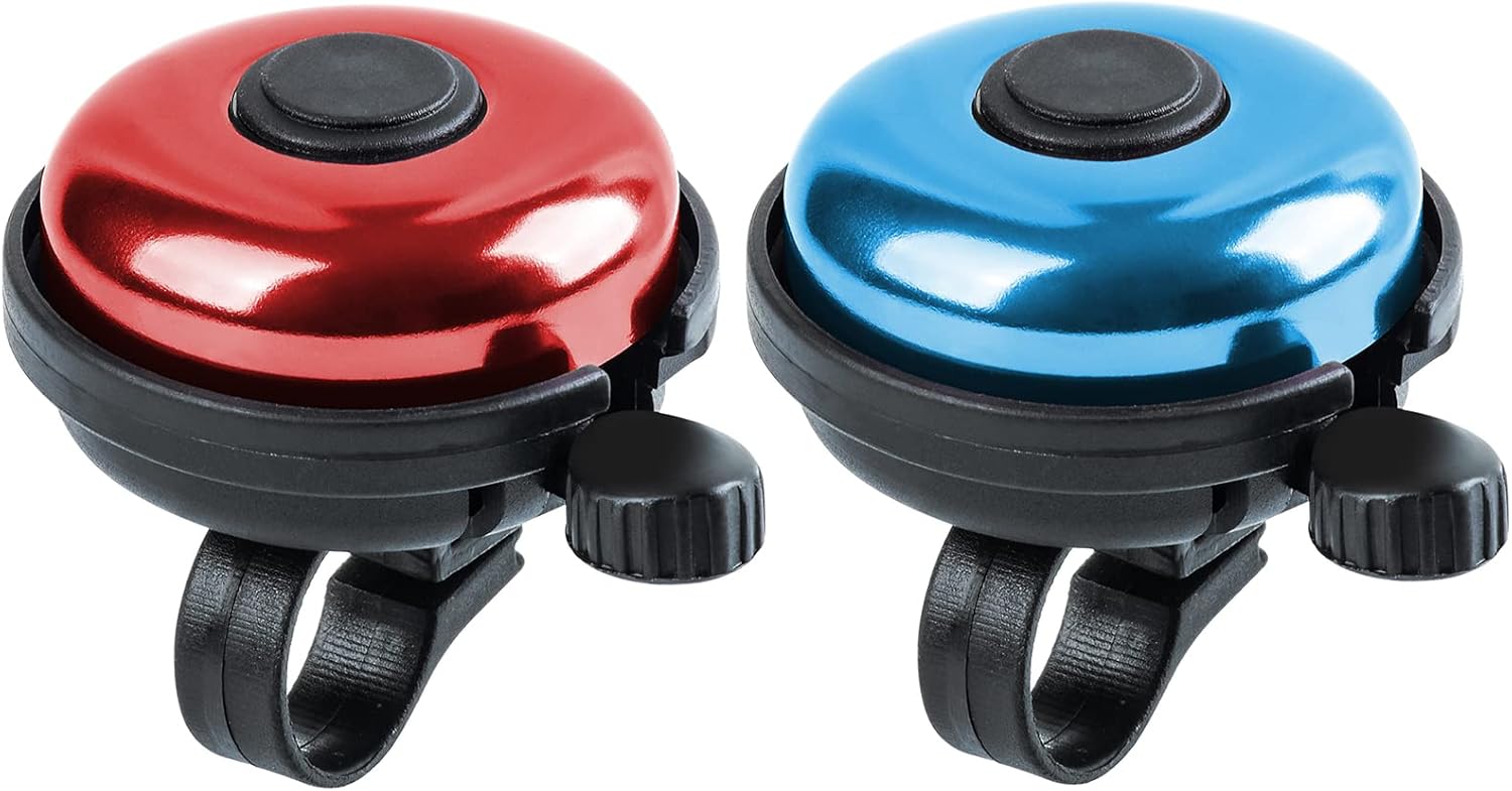 Classic Bike Bell, Aluminum Bicycle Bell, Loud Crisp Clear Sound Bicycle Bike Bell for Adults Kids