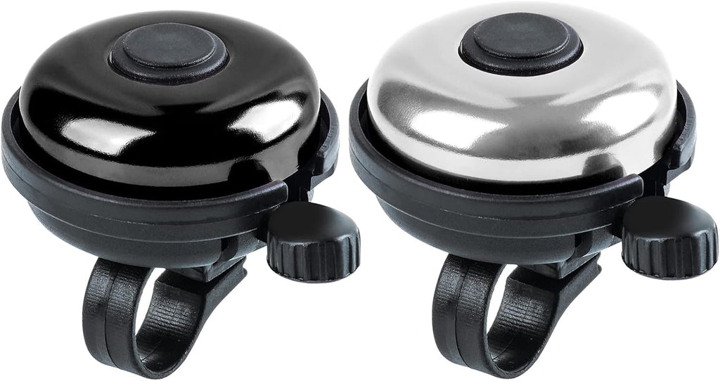 Classic Bike Bell, Aluminum Bicycle Bell, Loud Crisp Clear Sound Bicycle Bike Bell for Adults Kids
