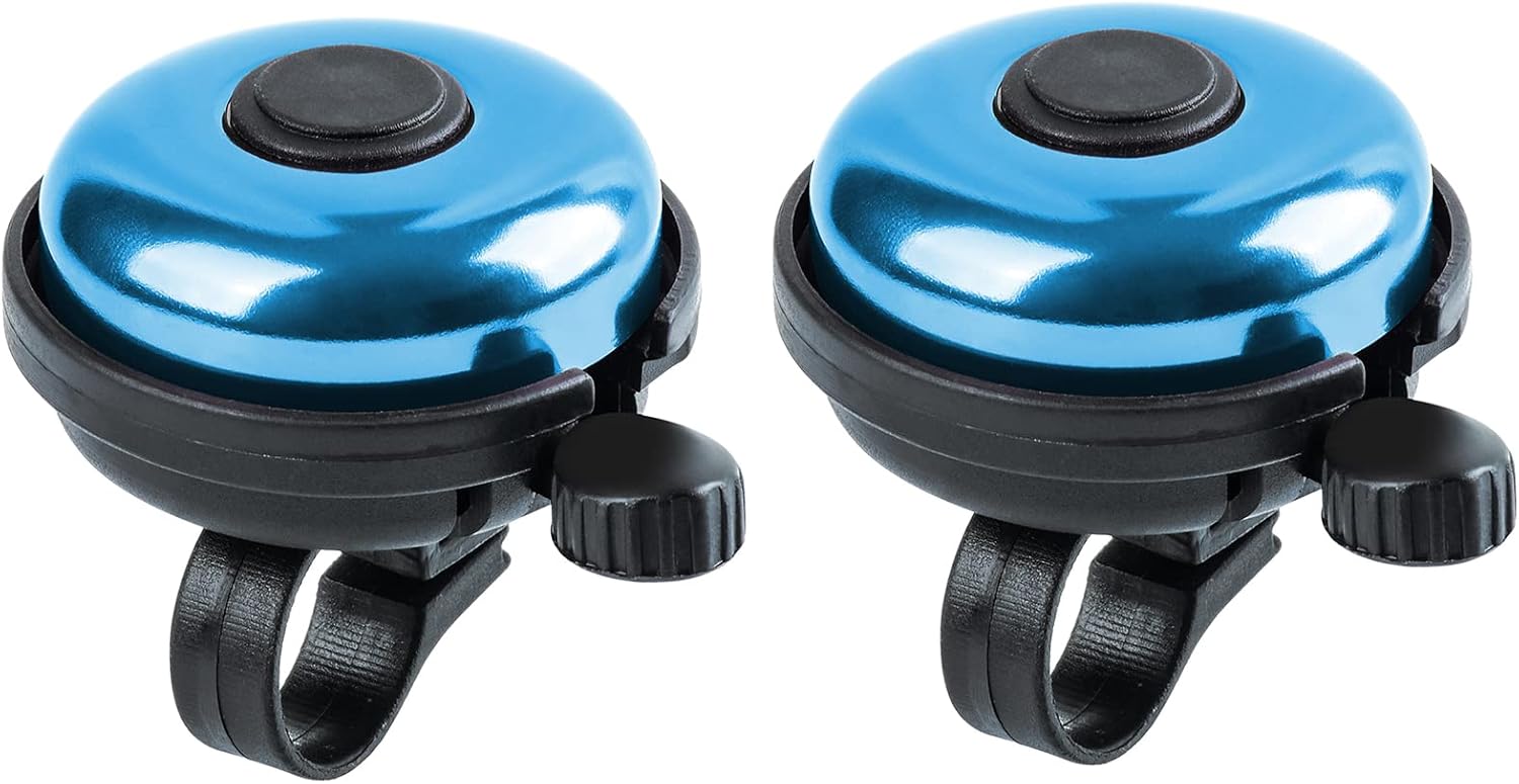 Classic Bike Bell, Aluminum Bicycle Bell, Loud Crisp Clear Sound Bicycle Bike Bell for Adults Kids