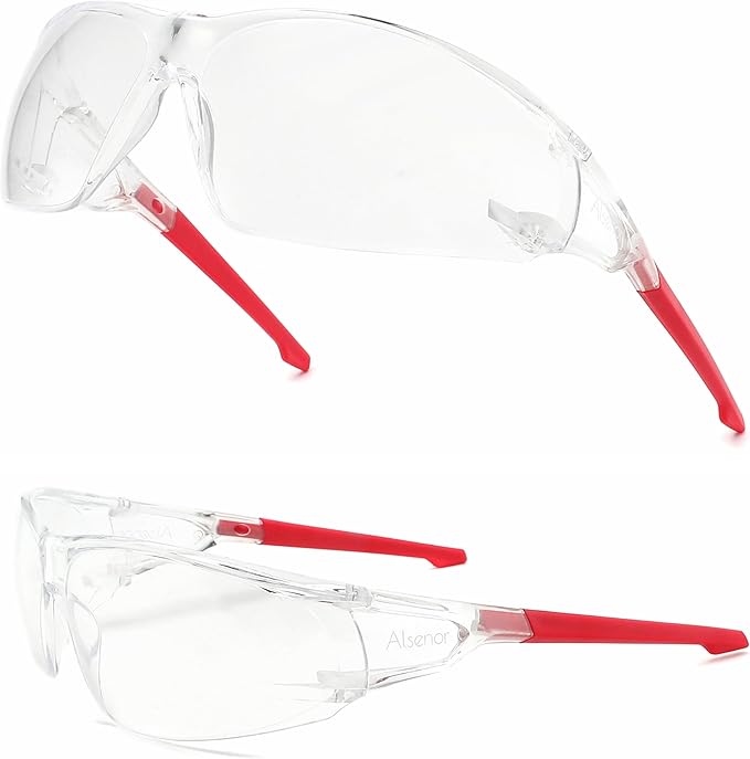 Anti Fog Goggles Wrap-Around Shooting Safety Glasses Blue Light Blocking Protective Eyewear ANSI Z87 Cycling Glasses