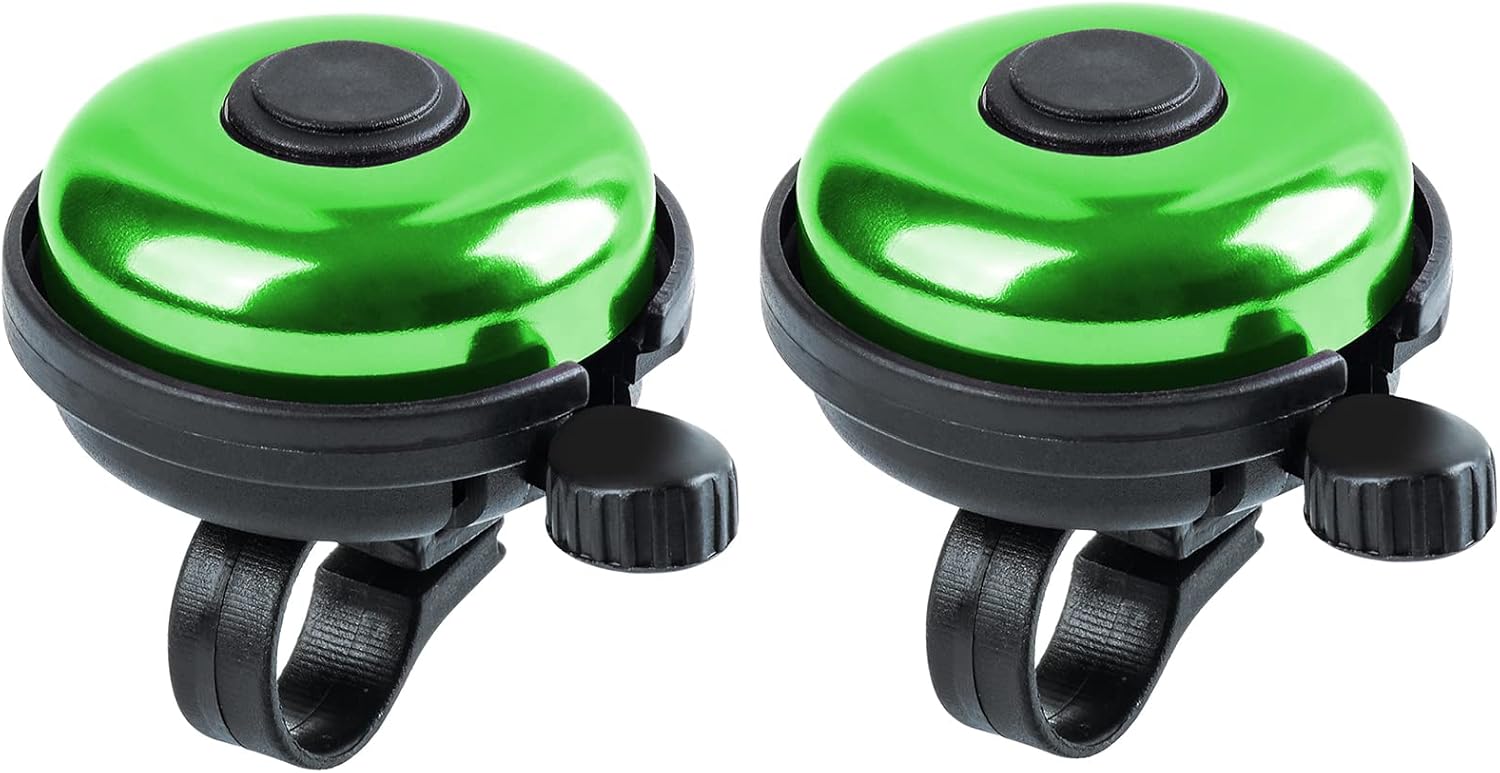 Classic Bike Bell, Aluminum Bicycle Bell, Loud Crisp Clear Sound Bicycle Bike Bell for Adults Kids