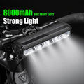 Super Bright LED Bike Light, USB Rechargeable Bike Headlight, Daytime Bike Light, Mountain Bike Off-Road Riding Commuting