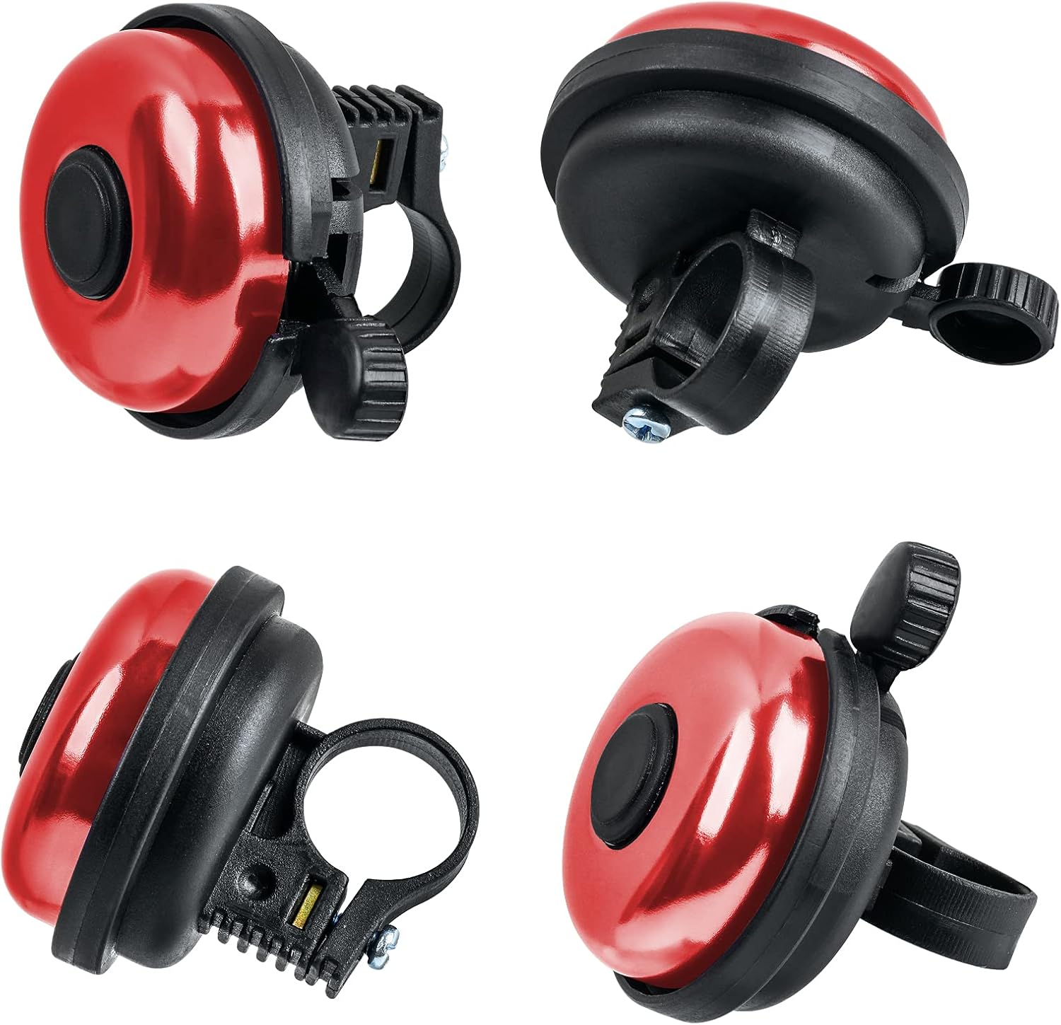 Classic Bike Bell, Aluminum Bicycle Bell, Loud Crisp Clear Sound Bicycle Bike Bell for Adults Kids