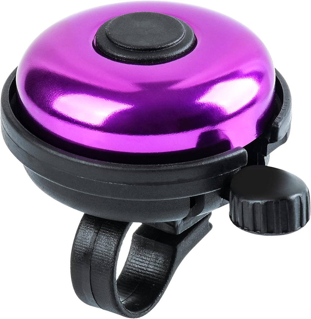 Classic Bike Bell, Aluminum Bicycle Bell, Loud Crisp Clear Sound Bicycle Bike Bell for Adults Kids