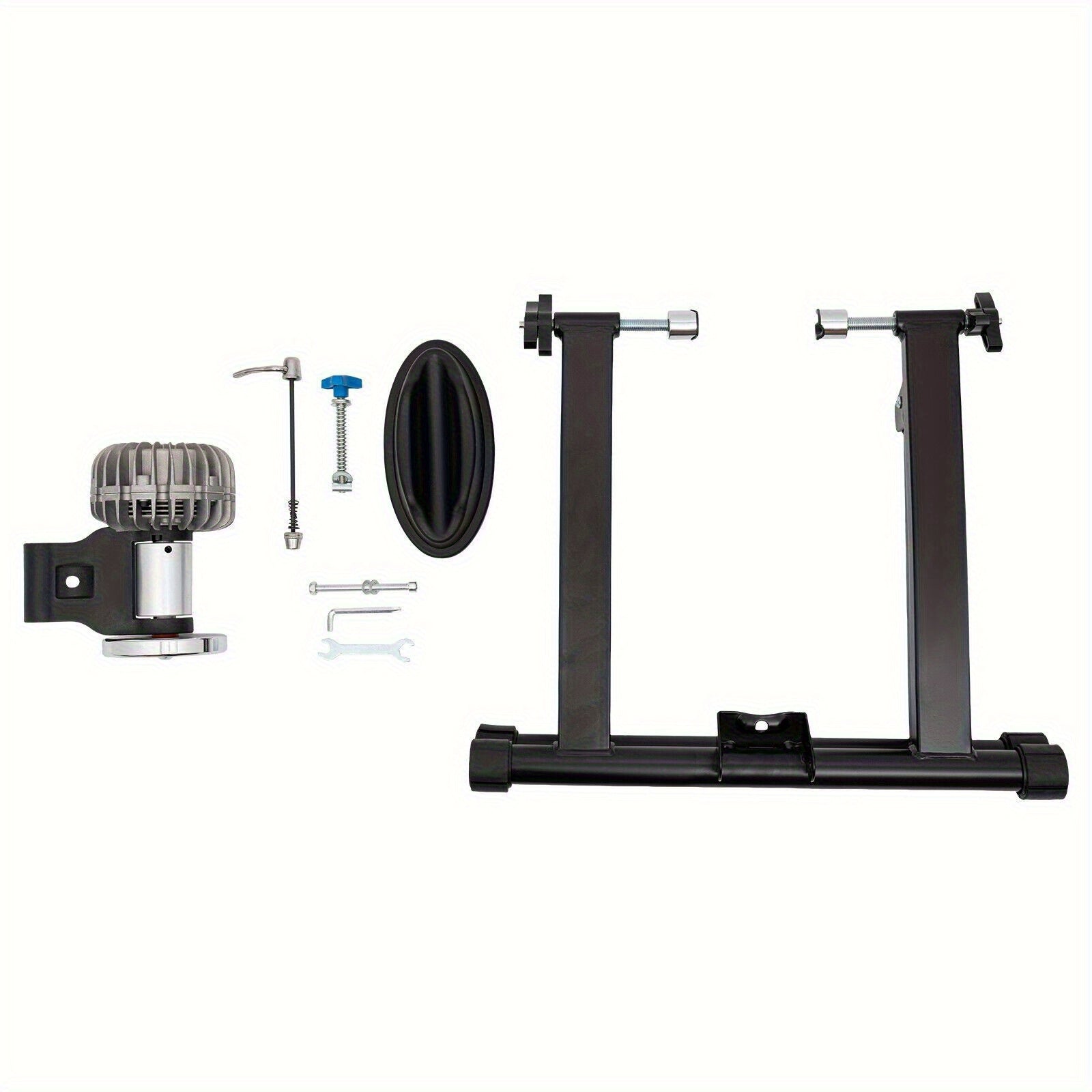 Black Mountain Bike for All 13 Scenes and 8 Festivals - Magnetic Disc Design, Foldable M-Frame Frame, 26-inch Wheel Diameter, 25.98-29.13inch Size, Lightweight and Durable, Suitable for Commuting, Cycling, and Racing