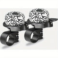Welcome CSTZdef shopBike Bell 2 Pack Classic Bicycle Bell Loud Crisp Clear Sound Bicycle Bike Bell for s Road Bike Electric Bike Cruiser Bike Mountain Bike Bell Accories GraffitiIf you have any questions you can chat with us privately