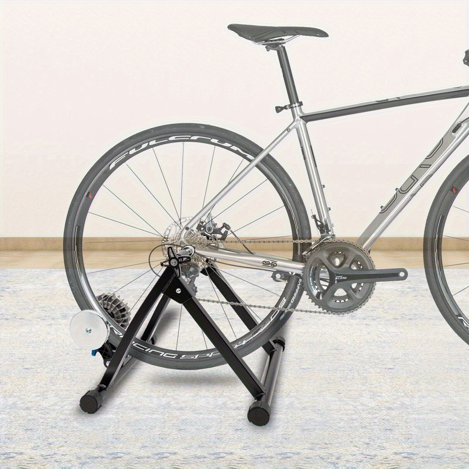 Black Mountain Bike for All 8 Scenes and 7 Festivals - Magnetic Disc Design, Foldable M-Frame Frame, 26-inch Wheel Diameter, 25.98-29.13inch Size, Lightweight and Durable, Suitable for Commuting, Cycling, and Racing