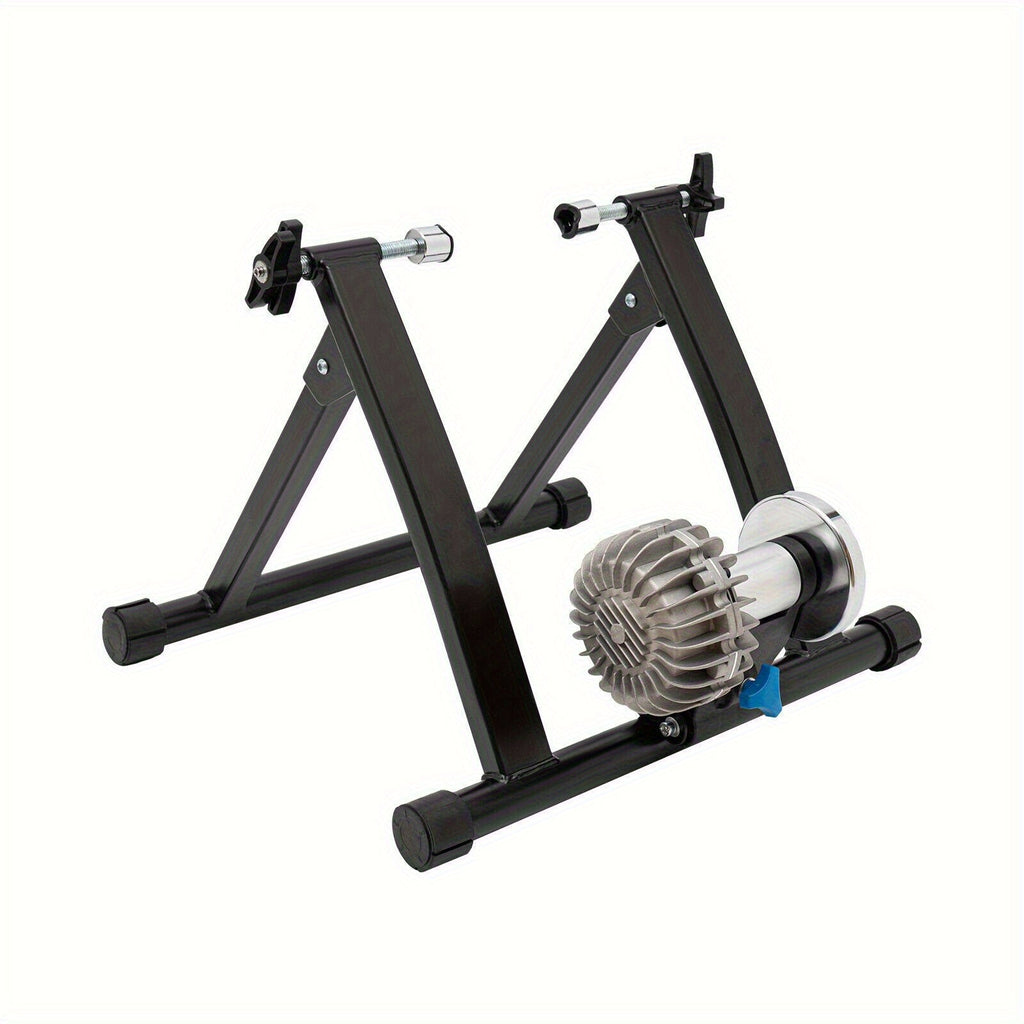 Black Mountain Bike for All 13 Scenes and 8 Festivals - Magnetic Disc Design, Foldable M-Frame Frame, 26-inch Wheel Diameter, 25.98-29.13inch Size, Lightweight and Durable, Suitable for Commuting, Cycling, and Racing
