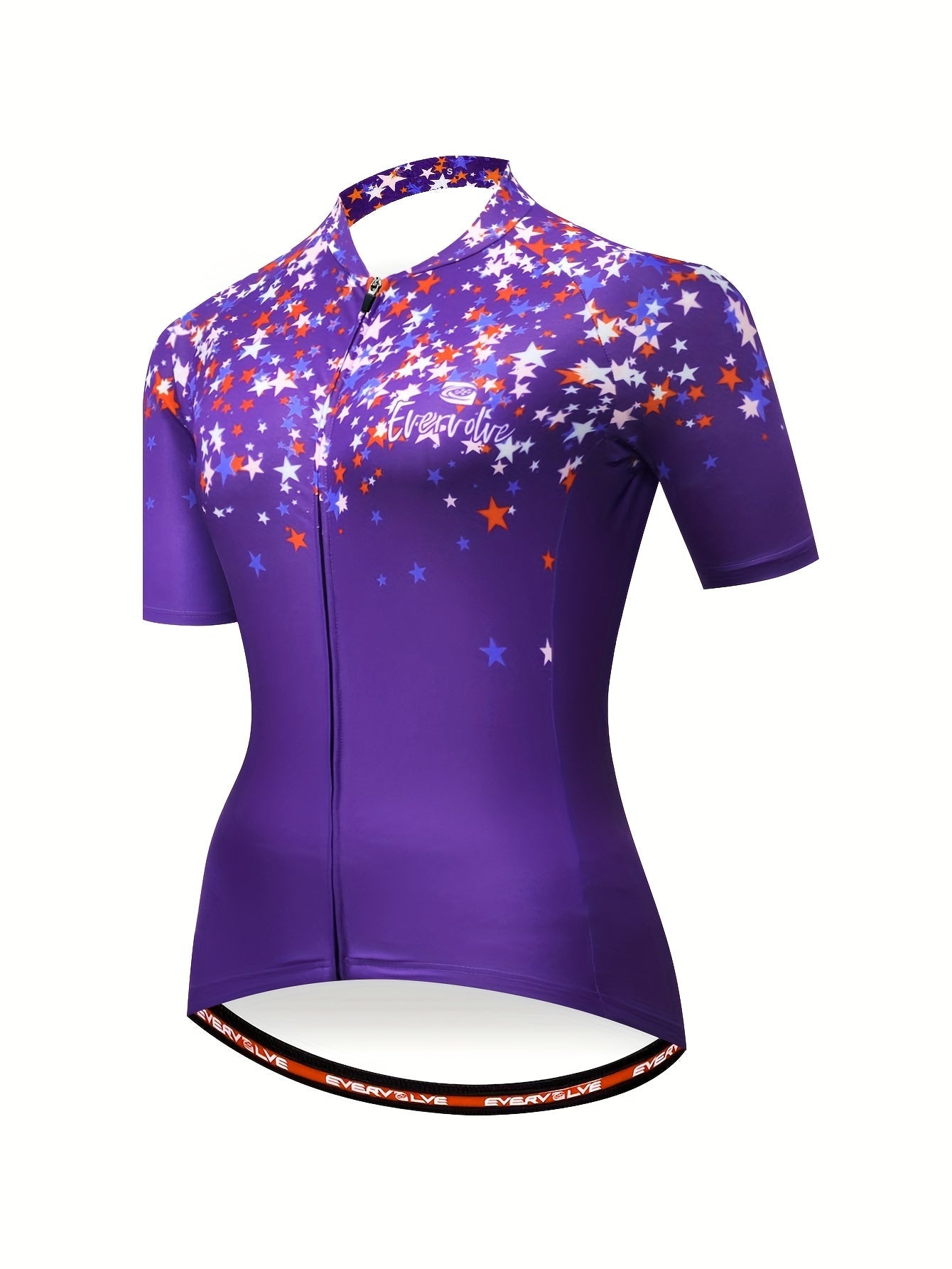Summer New Women'S Short-Sleeved Cycling Clothes Dazzling Set Breathable Quick Drying Cycling Clothing