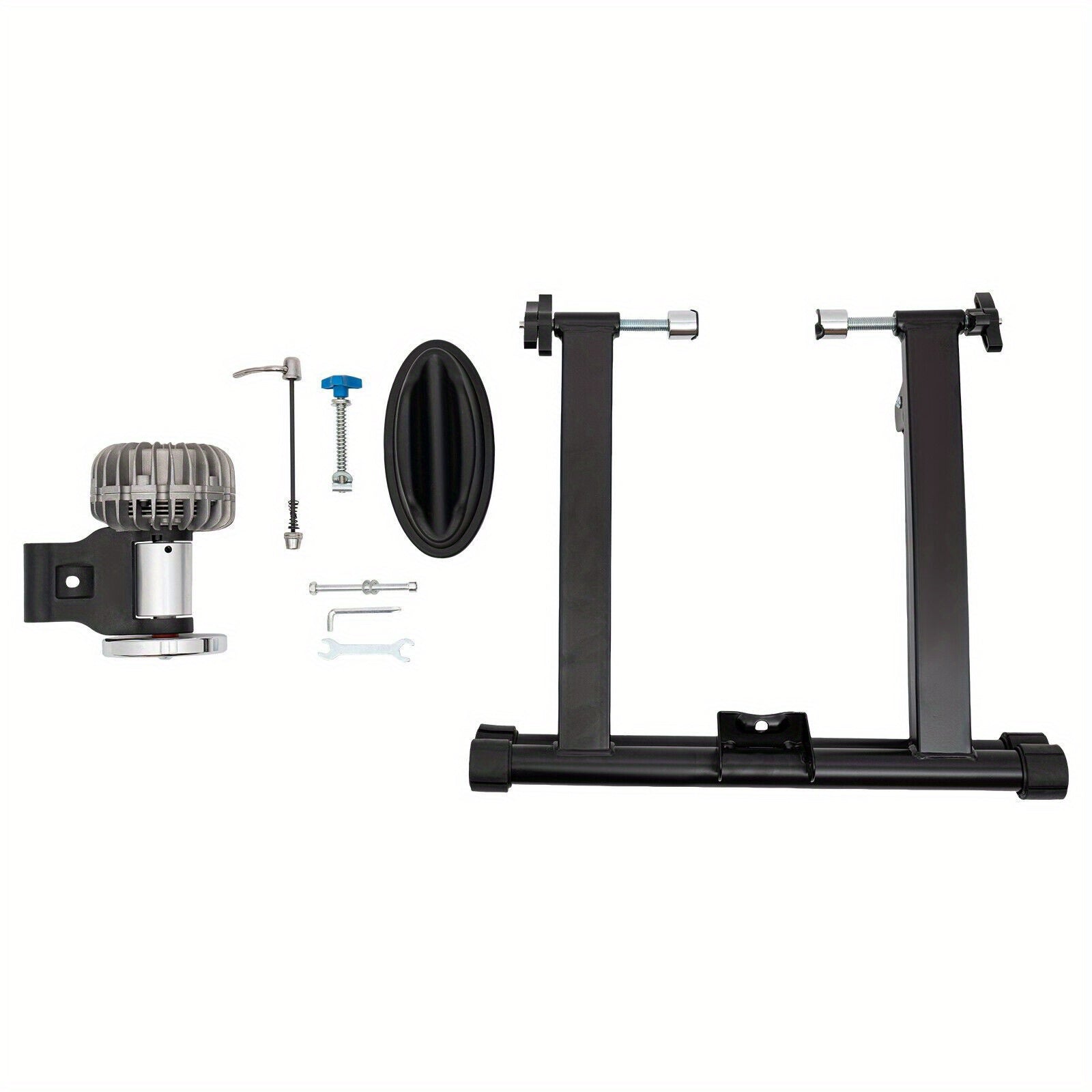 Roller Drive Magnetic Brake MTB Bike Trainer, Size 26.0-29.0inch, M-Type Frame Foldable for Ultra Compact Volume, Easy to Store and Carry