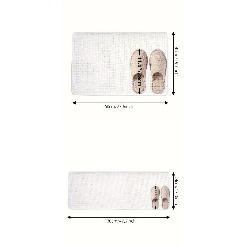 1pc, Anti-slip Absorbent Bath Mat, Bathroom Carpet, Quick-drying Anti-slip Floor Mat, Machine Washable Fade-resistant Comfortable Carpet, Suitable for Shower Room, Bathroom, Bathtub, Hotel Bathroom, Room Decoration, Home Decoration, Father's Day Gift