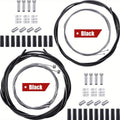 Universal Bike Kit Mountain Road Bike Universal Bicycle Transmission Line | Bicycle Shift Derailleur Cable and Brake Cable Kit for Repair